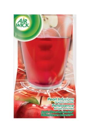AIR WICK® Pearl Infusion Scented Candle - Apple Cinnamon Medley (Canada) (Discontinued)